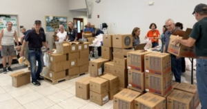 Islamic Food Pantry volunteers